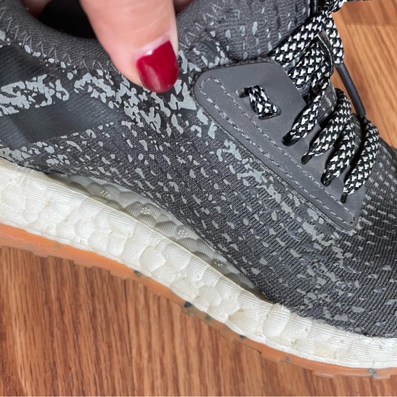 SOLD! Adidas Pureboost Grey Women Size 6 - Picture 6 of 6